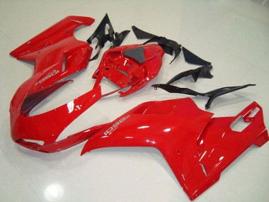 Cheap 2007-2014 Red Ducati 1098 Motorcycle Fairing Kits