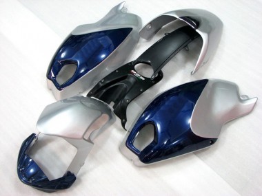 Cheap 2008-2012 Blue Silver Ducati Monster 696 Motor Fairings