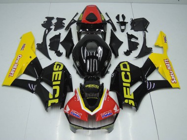 Cheap 2012-2016 Black Red HRC Honda CBR1000RR Motor Bike Fairings