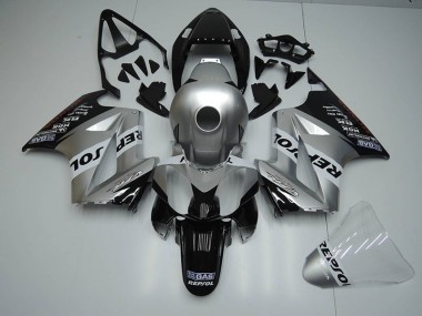 Cheap 2002-2013 Silver Repsol Honda VFR800 Motorcycle Fairings & Bodywork