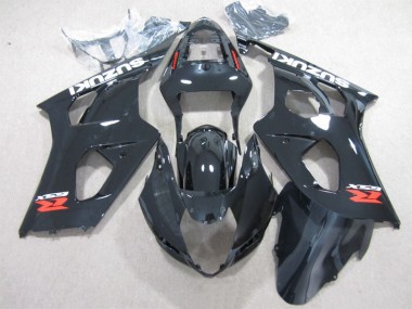 Cheap 2003-2004 Black Suzuki GSXR1000 Moto Fairings